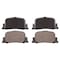Advics 09-05 Scion Tc/01-00 Toyota Camry:Rear Disc Brake Pad, Ad0835 AD0835 - alternate 1